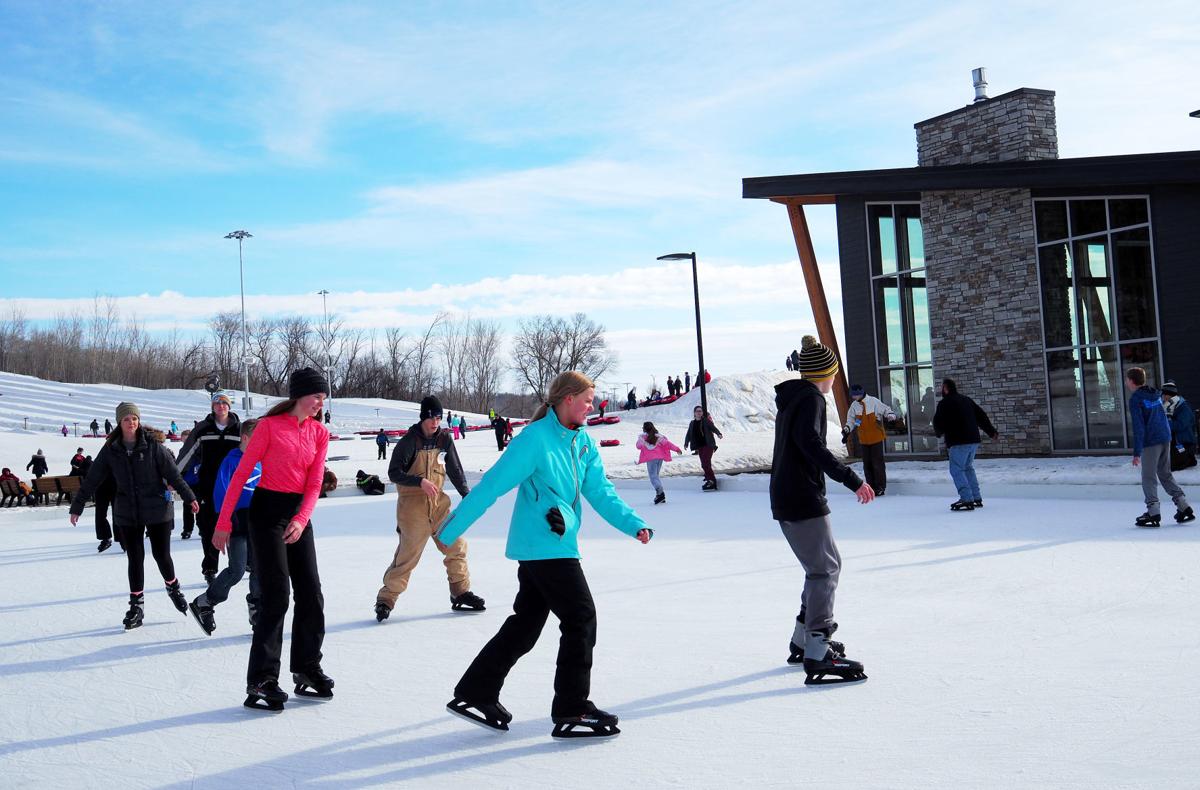 Cone Park Ice Skating - Credit to Sioux City Journal