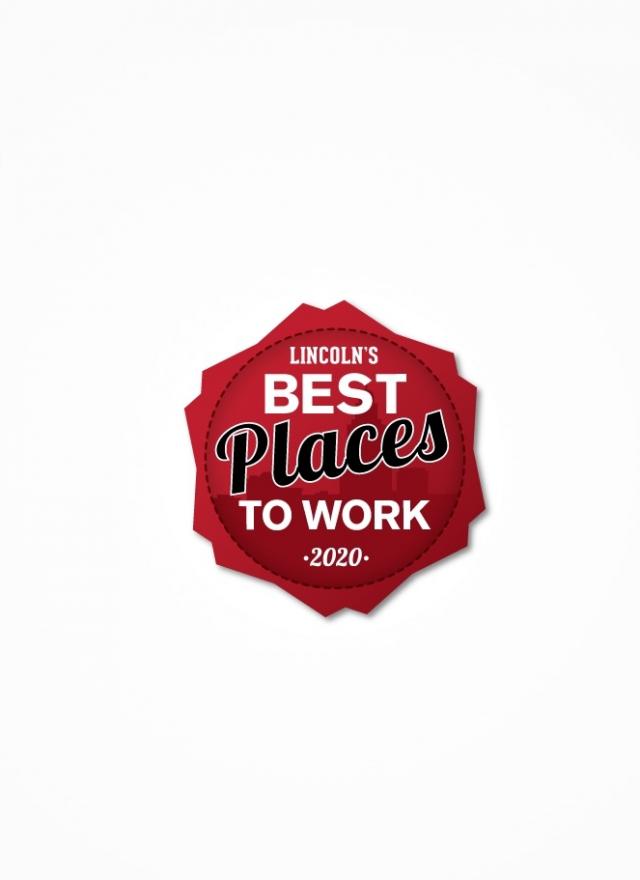 Best Places to Work in Lincoln Badge